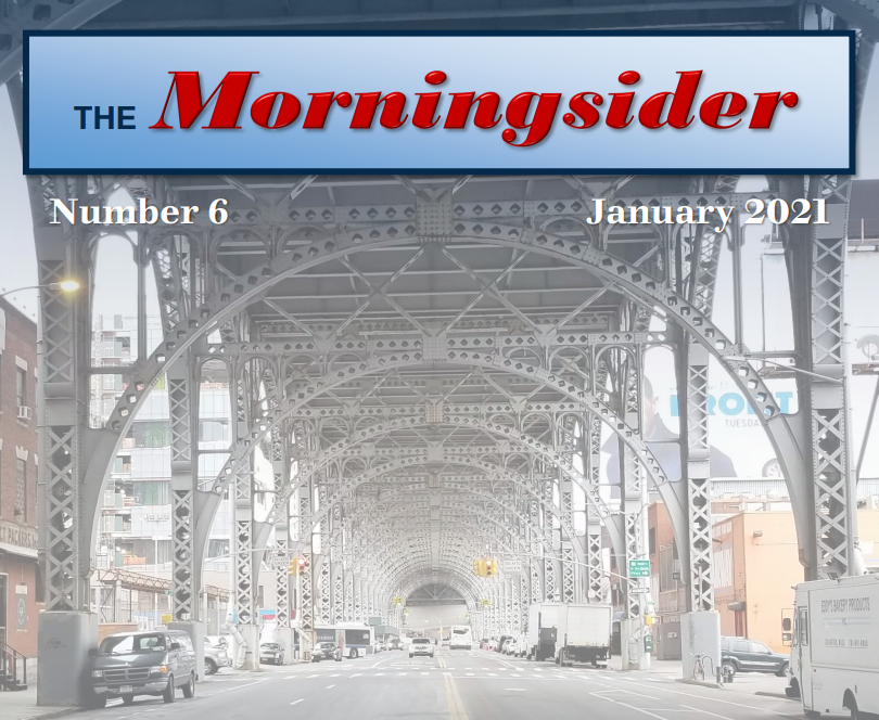 The Morningsider Newsletter, January: The Road Ahead